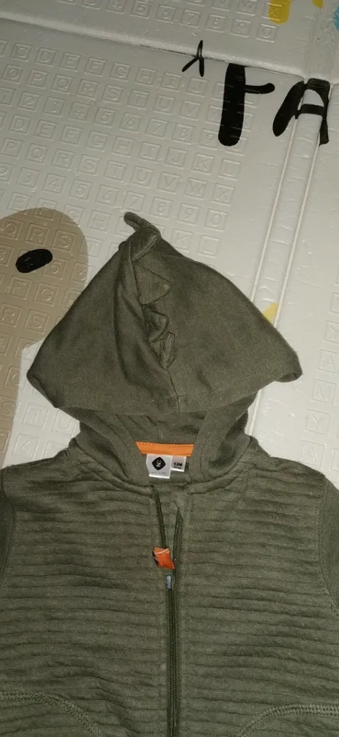 Veste zippée 12 mois - photo numéro 2