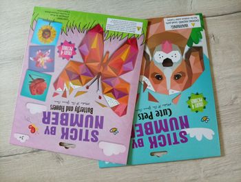 Lot pour enfant de mosaïques par numéros