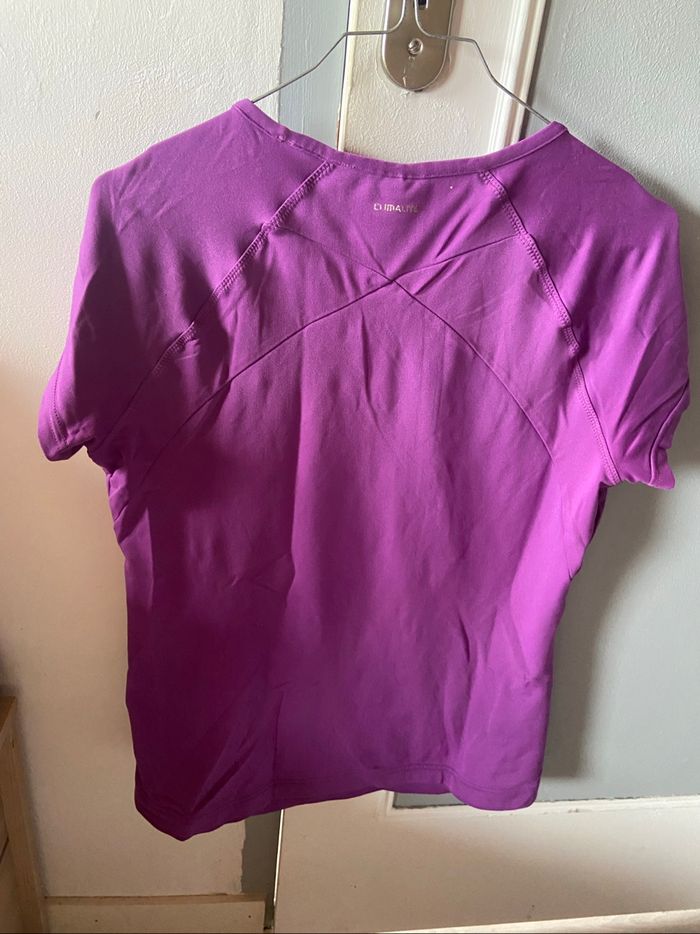 Tee-shirt adidas violet femme Taille M - photo numéro 3