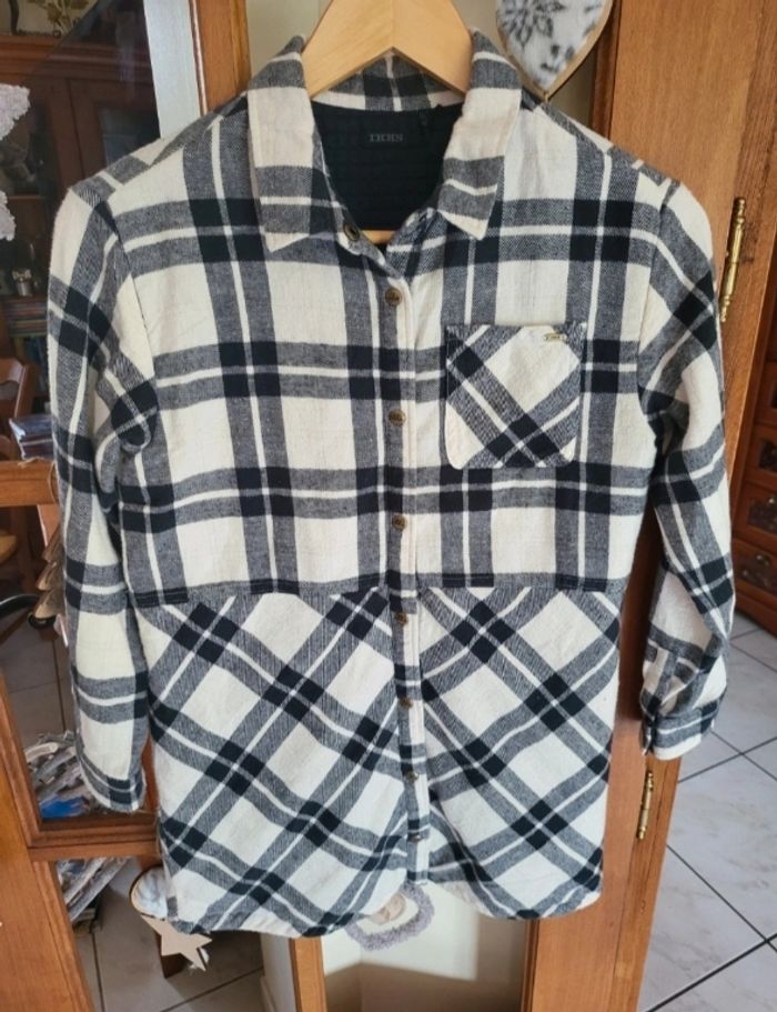 Gilet manteau chaud 10 ans