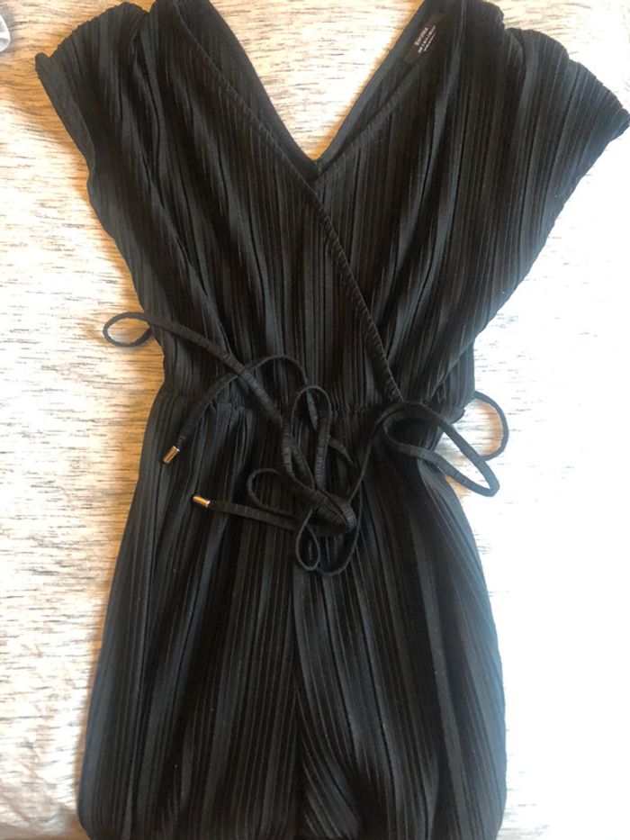 Combinaison fluide casuale noir bershka - photo numéro 2