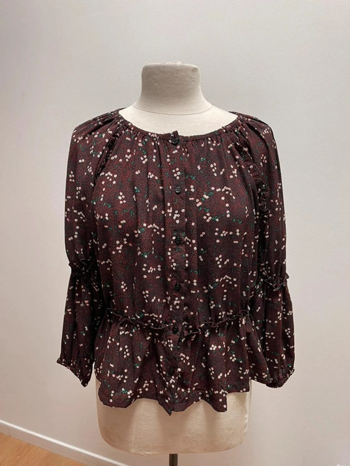 Superbe Blouse Rue Mazarine 🌸 S 36