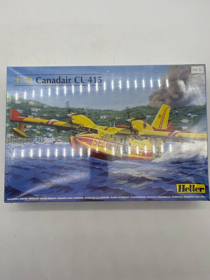 Heller maquette Canadair CL 415