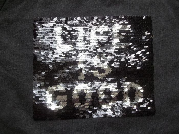 Sweat rouloté magique "Life is good" gris Orchestra 14 ans - photo numéro 4
