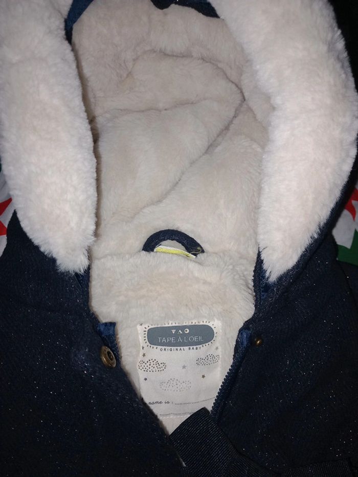 Manteau taille 9mois 71cm tao paillette - photo numéro 2