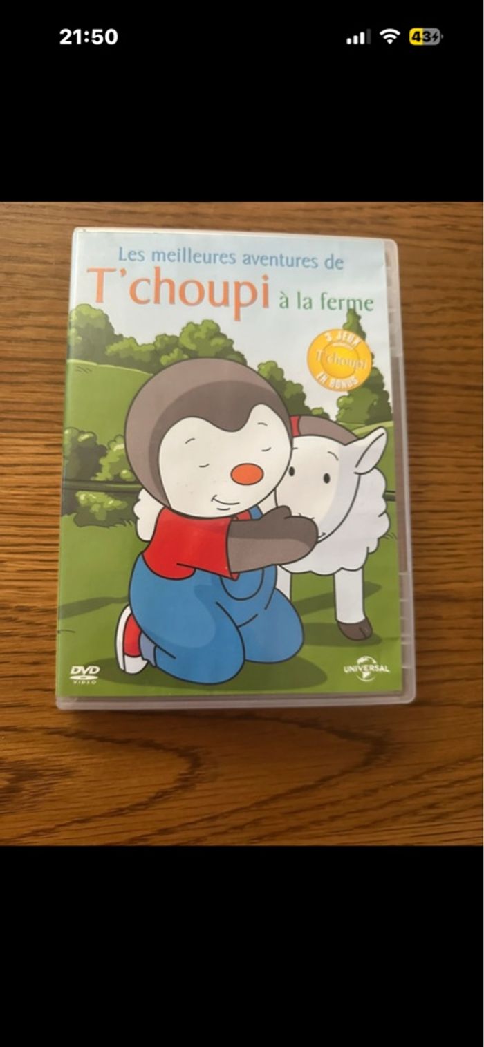 Dvd tchoupi