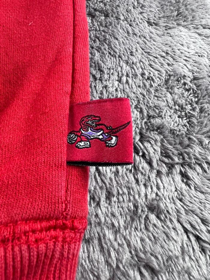 Sweat à Capuche Mitchell & Ness Raptors Rouge – Taille S - photo numéro 10
