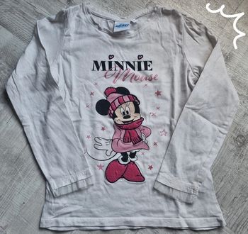 Haut manches longues minnie 8 ans