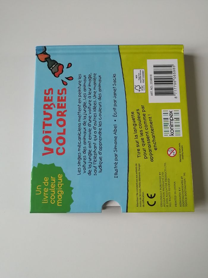 livre voitures colorées - photo numéro 10