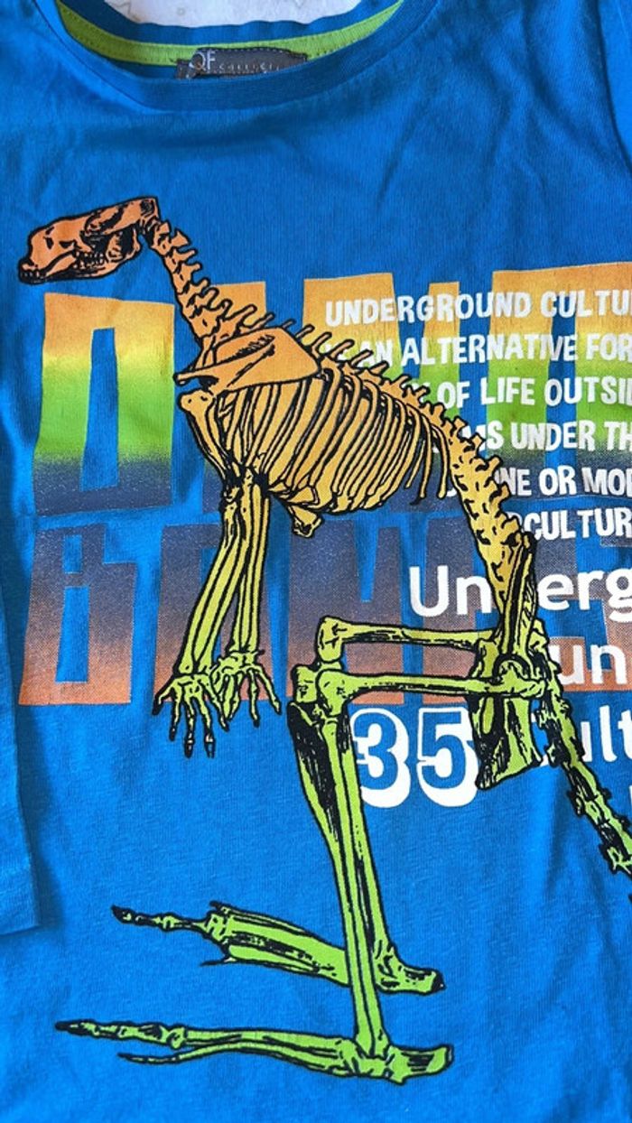 T-shirt manches longues 6 ans garçon TQF - photo numéro 2