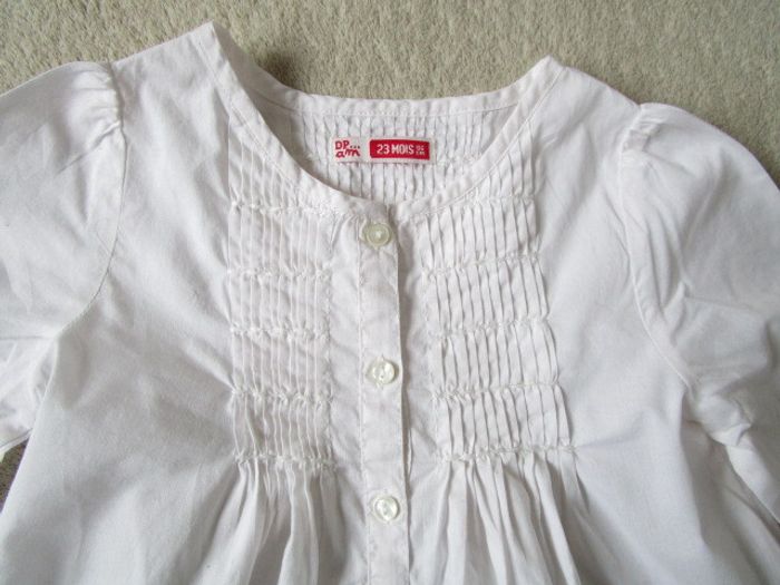 Blouse écrue DPAM 23 mois TBE - photo numéro 3