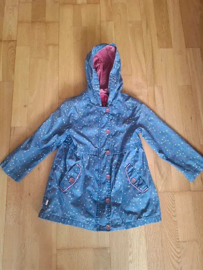 Manteau type imperméable/coupe vent/ciré - photo numéro 7