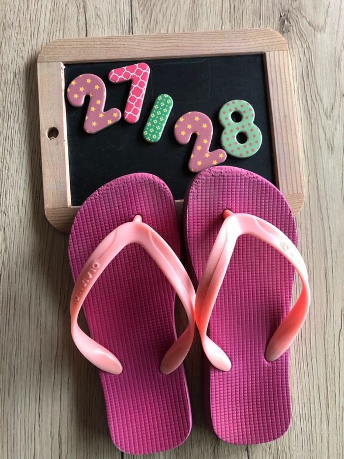 Tongs Decathlon petite fille