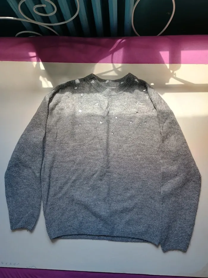 Pull gris H&M