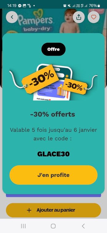 Couche jouet code réduction 15€