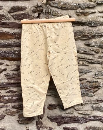 Legging court/pantacourt vintage Dorotennis cacao, taille 1 (36)