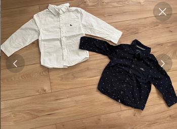 Lot chemises garçon