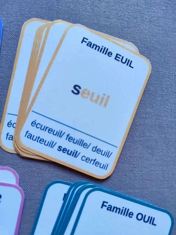 Jeu des 7 familles des sons complexes Montessori - photo numéro 4