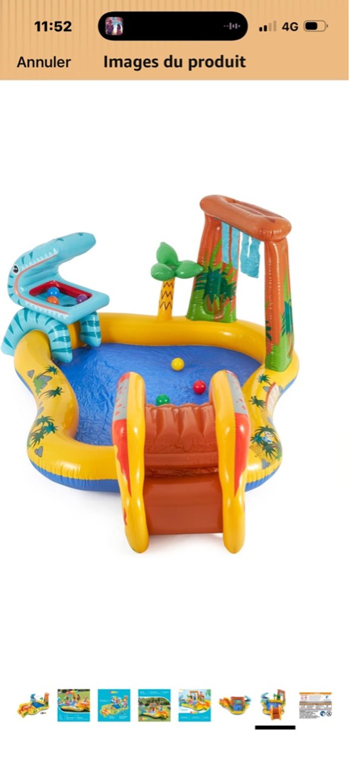 Intex air de jeux jurassique - photo numéro 2