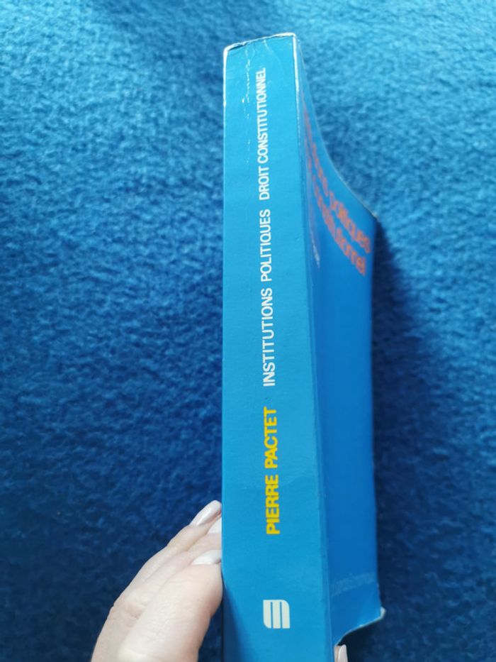 Institution politique. Droit constitutionnel, 9e édition, livre de Pierre Pactet - photo numéro 6
