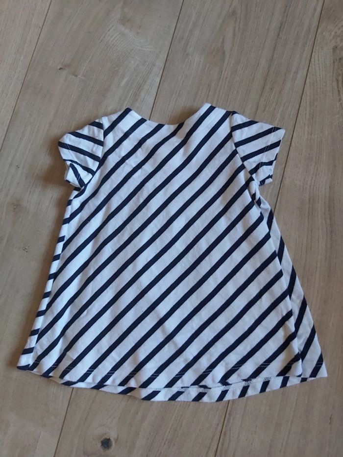 Robe rayée Petit Bateau 6 mois Neuve (78) - photo numéro 4