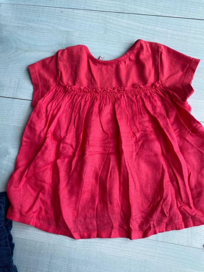 Lot de vêtements été fille 12 mois - photo numéro 6