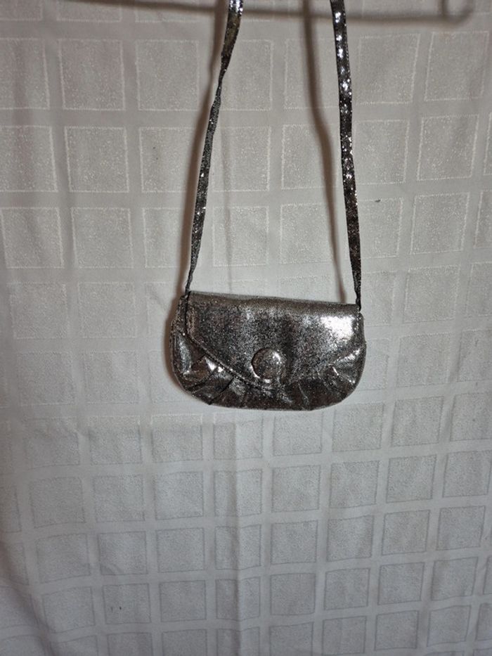 sac paillette argentée - photo numéro 2