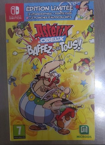 Asterix et Obelix sur Nintendo Switch Édition Limitée.