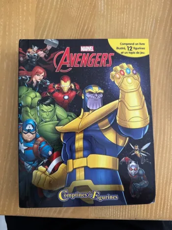 Comptines et figurines Avengers