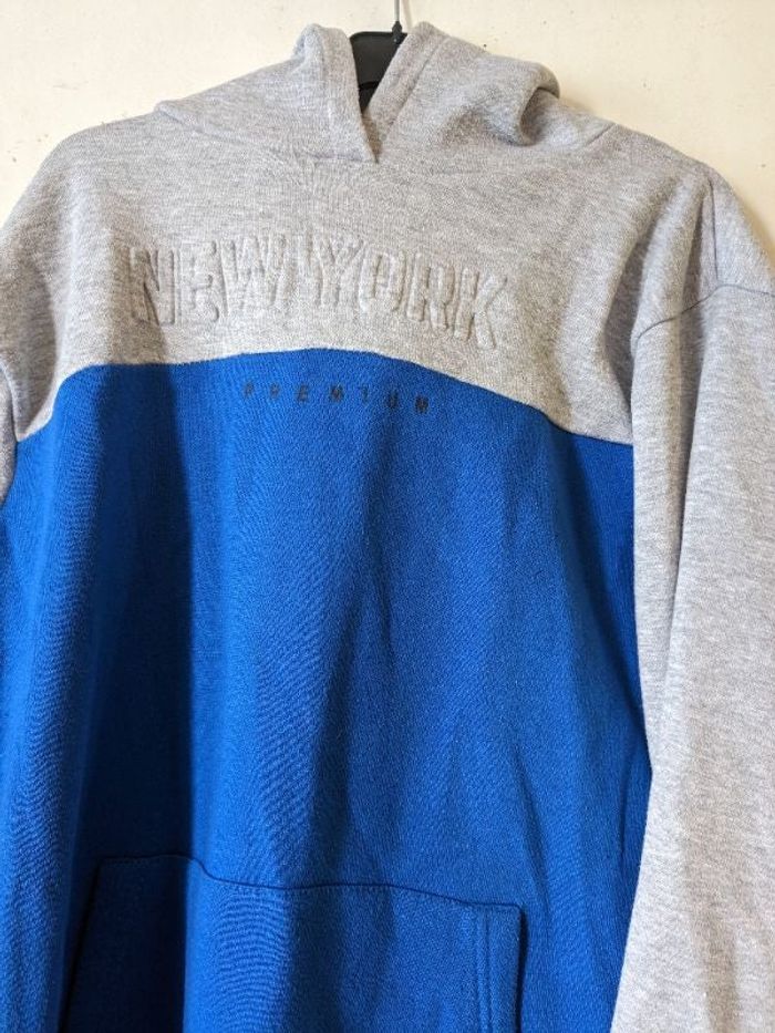 Sweat en molleton gris T-Traxx. Taille L