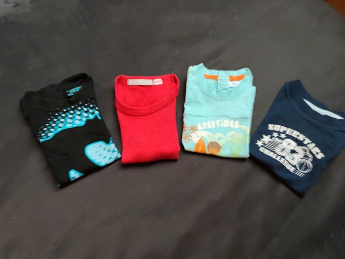 Lot de 4 t-shirts