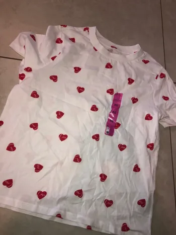 Tee shirt coeur