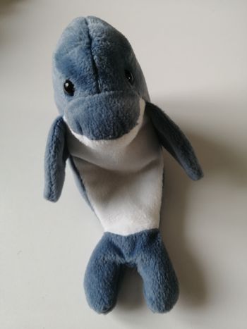peluche TY beanie babies dauphin
