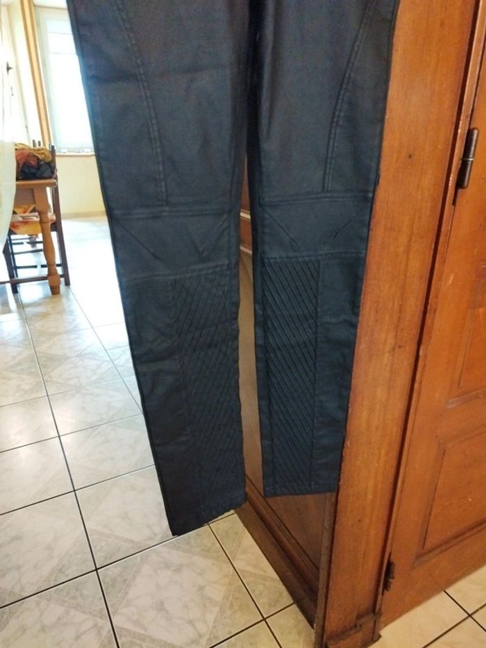 Jeans droit skinny noir poches vintage y2k M/38 - photo numéro 4