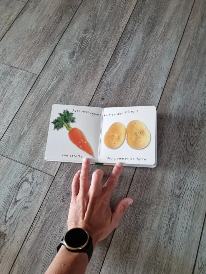 Livre l'imagerie des bébés : les légumes - photo numéro 6