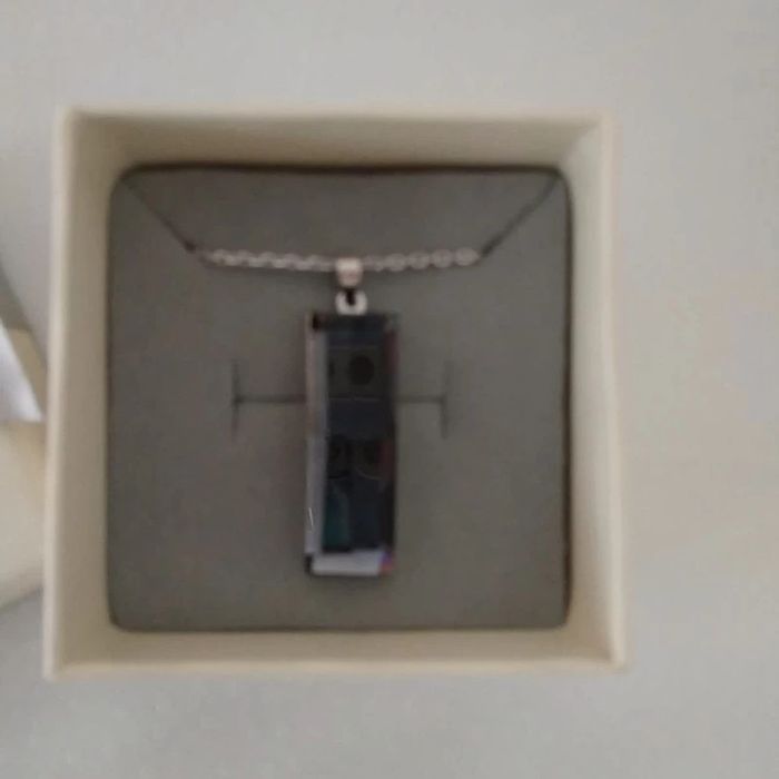 Pendentif avec Zirconium bleu foncé - photo numéro 2