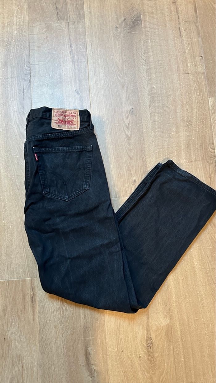 👖 Jean Levi’s 501 noir – W34 L32 – Très bon état 👖 - photo numéro 1