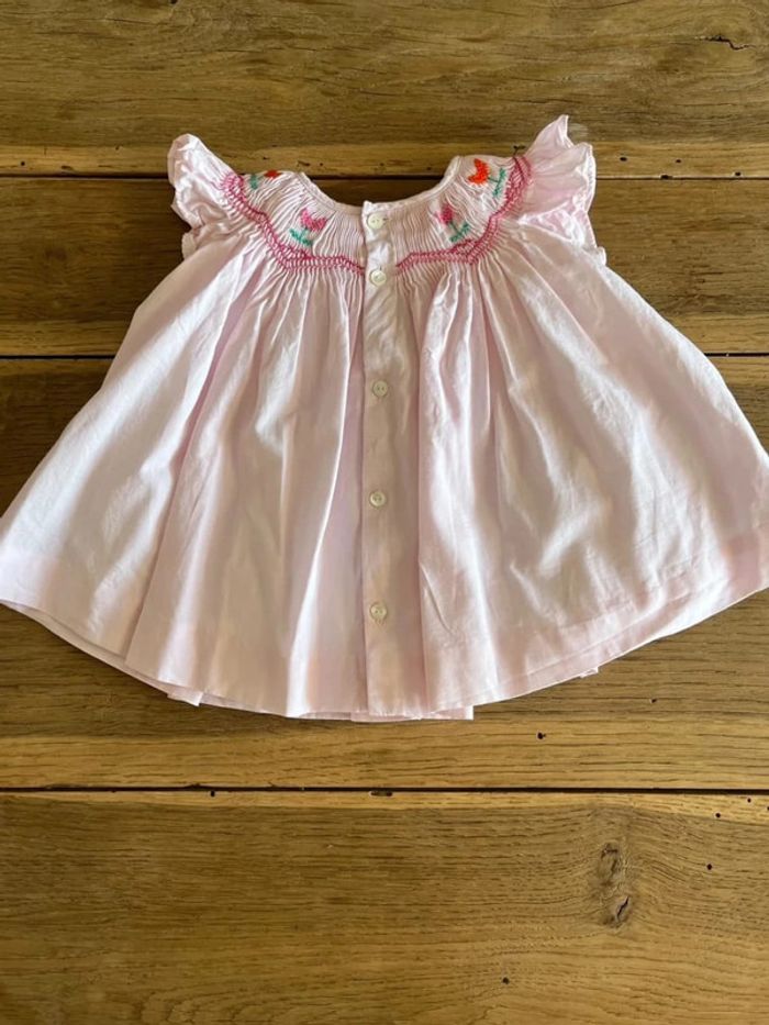 Robe d’été rose pâle Jacadi - photo numéro 3