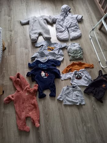 Lot vêtement 1 mois garçon