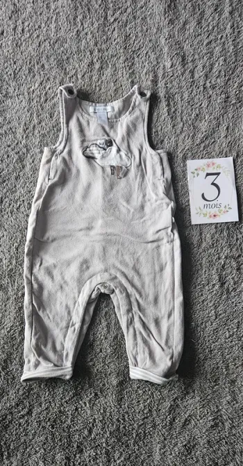 Salopette chaude bébé 3 mois