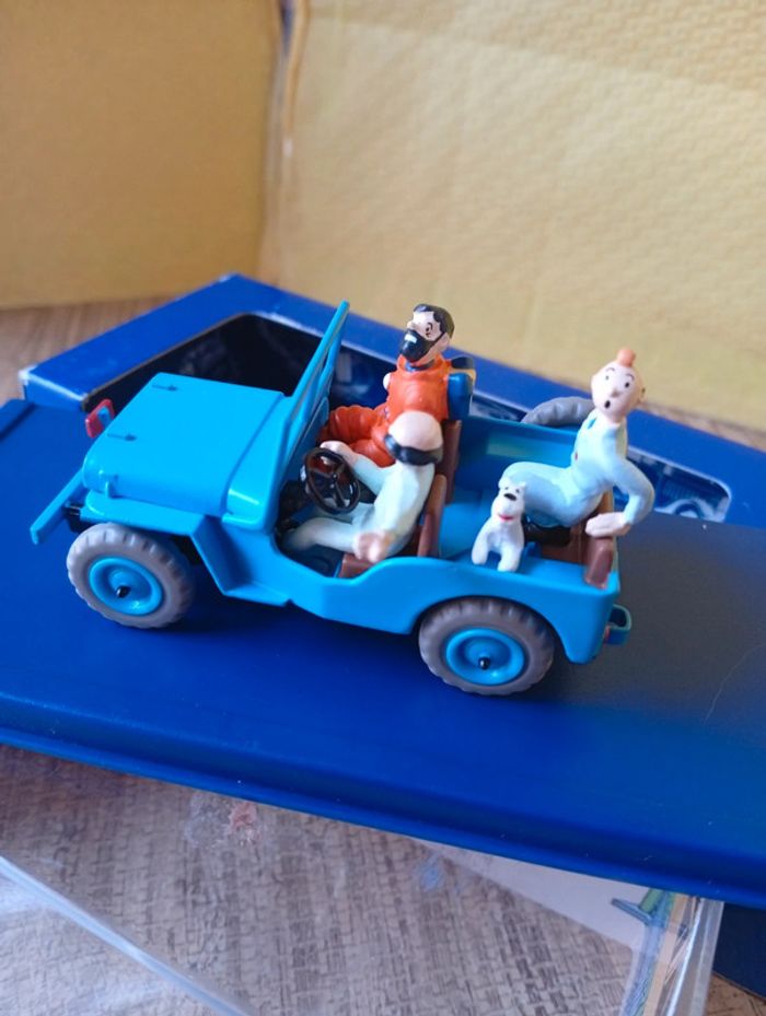 En voiture Tintin objectif Lune Hergé moulinsart 2001 - photo numéro 6