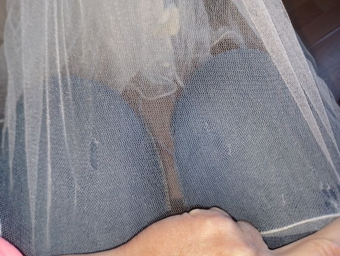 Robe écru fines bretelles avec fleurs 10 ans - photo numéro 8