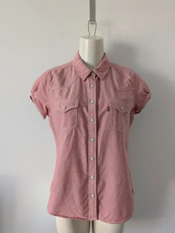 Chemisier rose manches courtes - Levi's - taille M