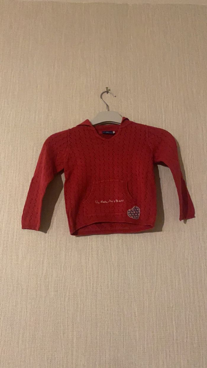 Pull rouge Sergent Major