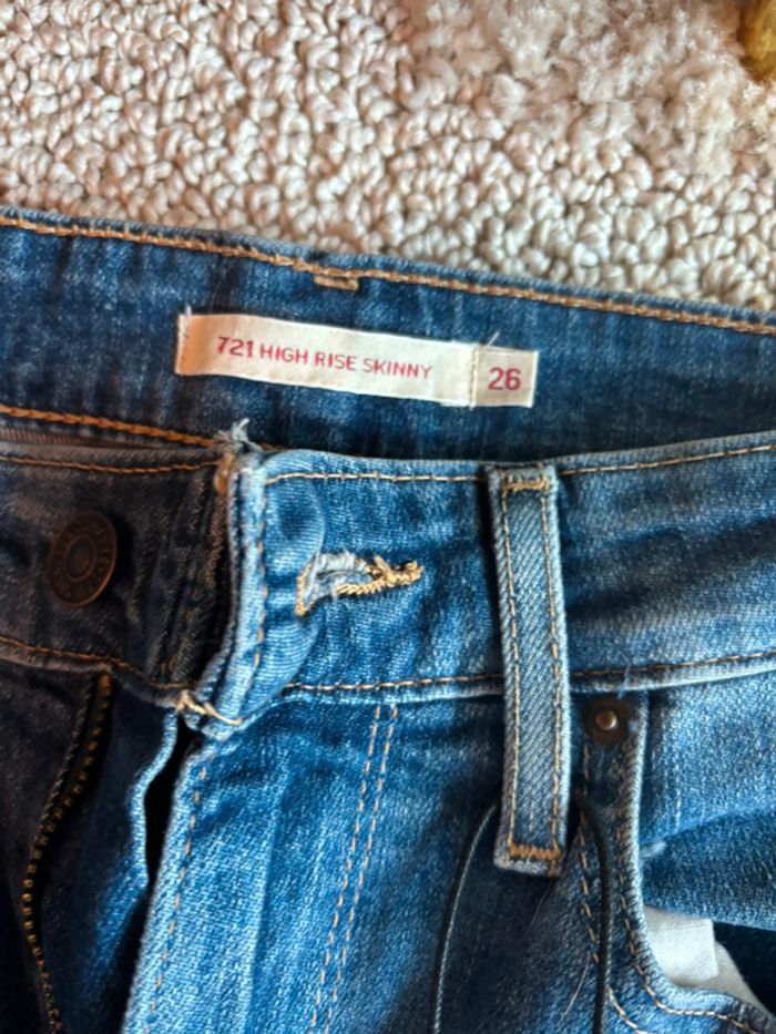 Jean Levis taille haute skinny - Neuf avec étiquette - photo numéro 2
