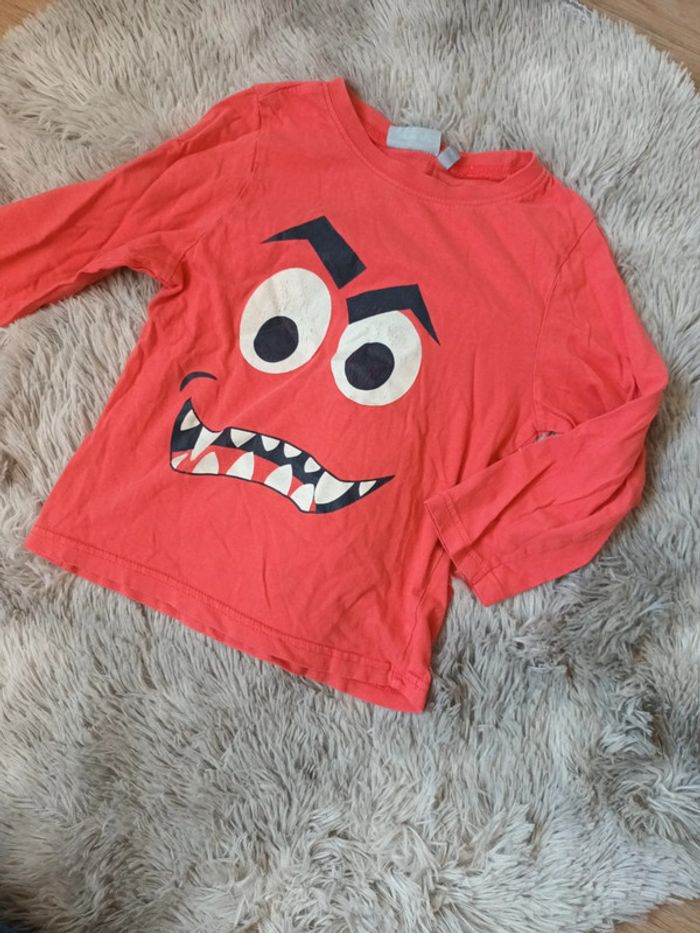 Tee-shirt visage nky taille 6 ans