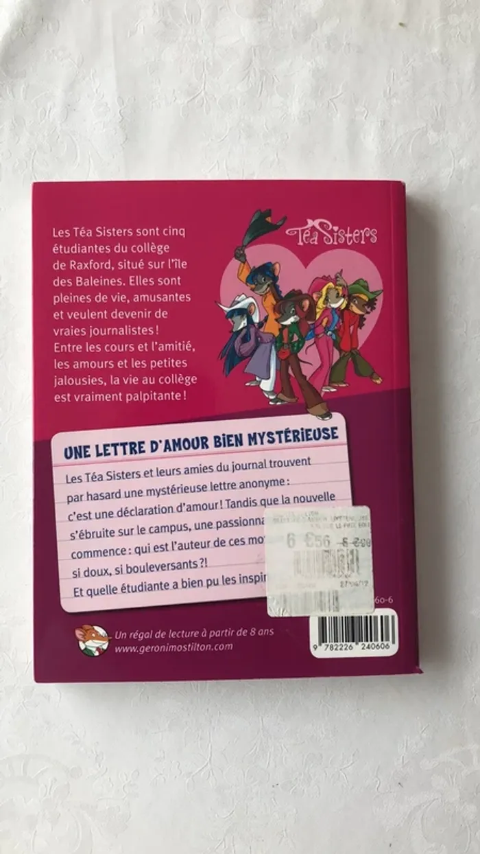 Tome 9 tea stilton « une lettre d’amour bien mystérieuse » - photo numéro 4
