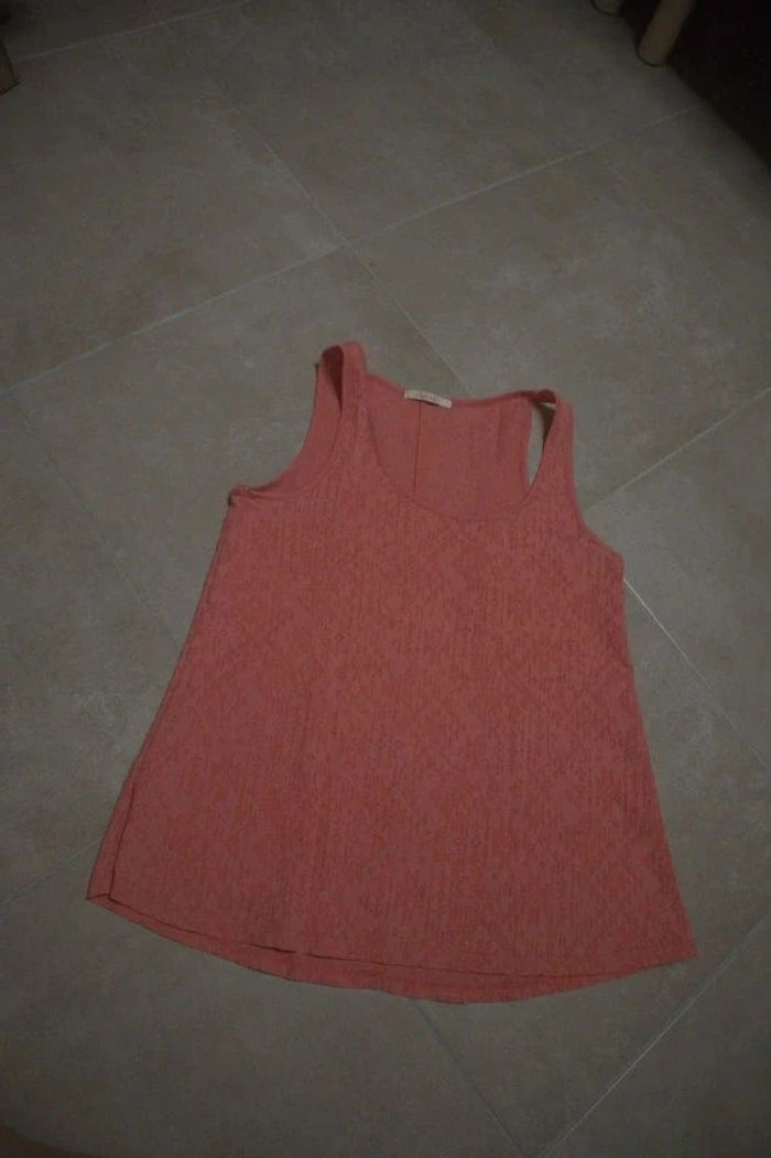 Débardeur corail, taille M