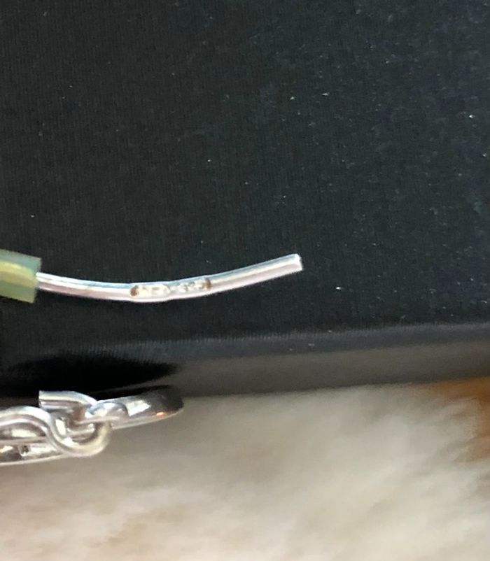 Boucles d’oreilles pendantes en argent - Coquillage - photo numéro 3