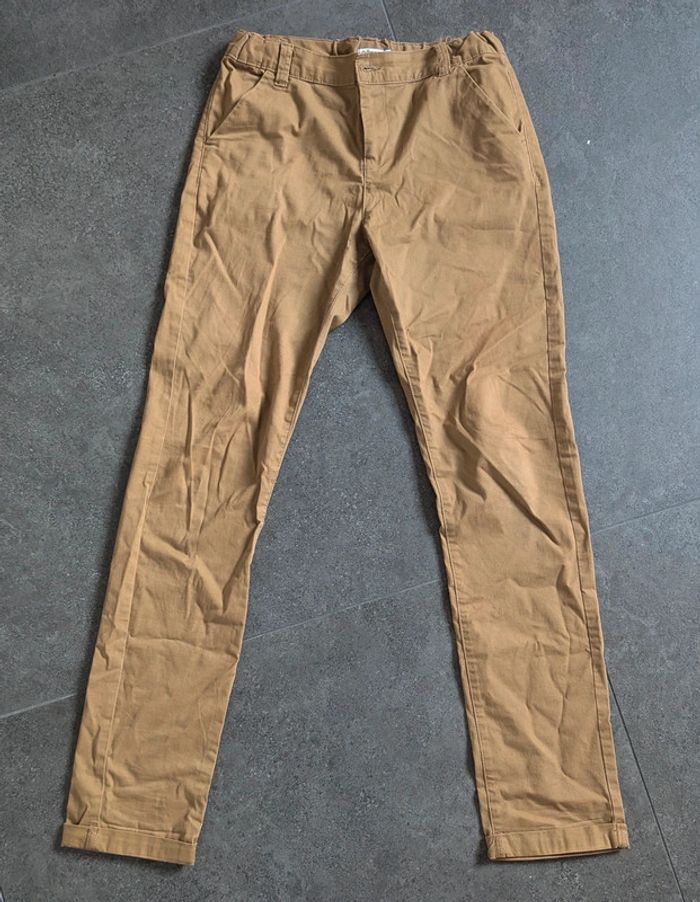 Pentalon Gémo taille 16 ans marron clair